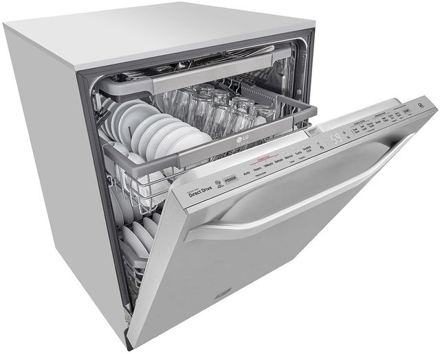 LG Studio 24" PrintProof™ Stainless Steel Built In Dishwasher-2