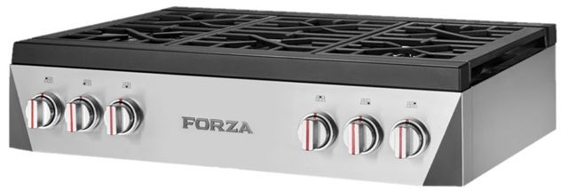 Forza™ Professional 36" Stainless Steel Gas Cooktop-1