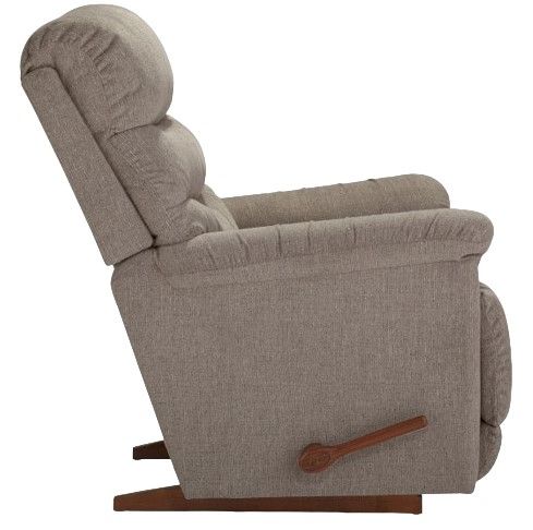 La-Z-Boy® Joshua Mocha Manual Rocking Recliner-2