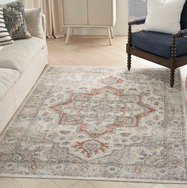 Nourison Home™ Astra Machine Washables 5'x7' Style 17 Area Rug-1