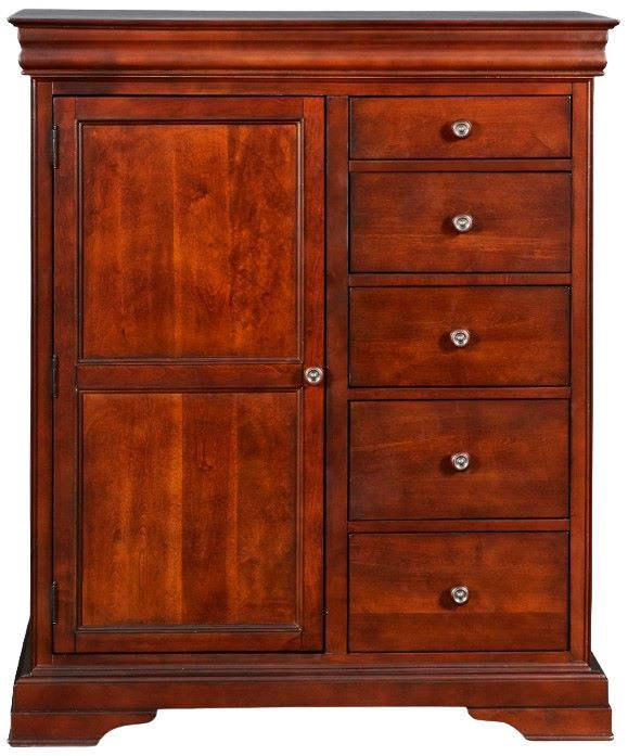 New Classic® Home Furnishings Versailles Bordeaux Door Chest-1
