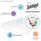 Olliix by Sleep Philosophy White Queen Holden Waterproof Sofa Bed Mattress Protection Pad-2