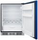 Summit® 24" 5.8 Cu. Ft. Cobalt Blue Built-In or Freestanding Under The Counter Refrigerator-4