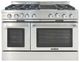 Capital Cooking™ Classic Chef 48" Stainless Steel Sealed Burner Pro Style Gas Range with Grill-0