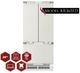 Kucht Professional 36" 19.4 Cu. Ft. Panel Ready Built In Counter Depth French Door Refrigerator-2