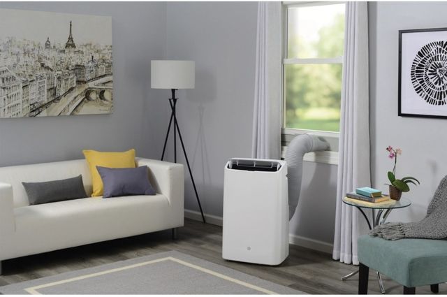 GE® 8500 BTU's White Portable Air Conditioner-3