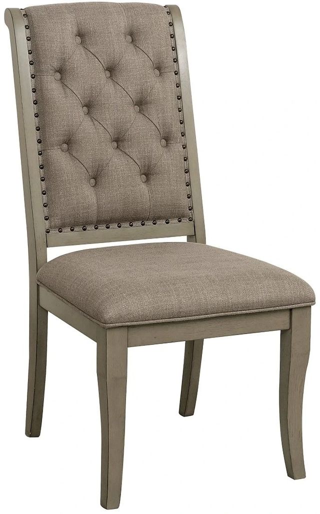 Homelegance® Vermillion Cream Side Chair-0