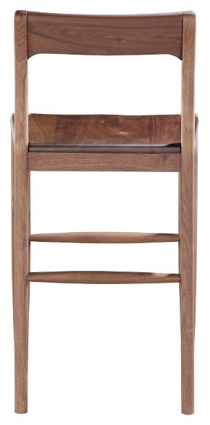 Moe's Home Collection Owing Walnut Brown Counter Stool-3