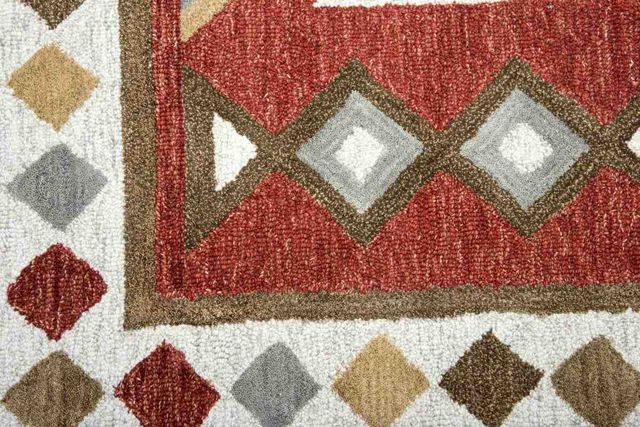 Rizzy Home Mesa Red 10'x13' Rectangular Rug-1