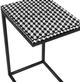 Bassett Mirror Nava Black/White Bone Accent Table-4