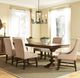 Liberty Furniture Armand 7-Piece Antique Brownstone/Gray Trestle Dining Set-1