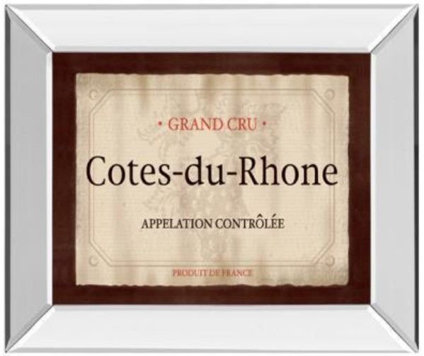 Classy Living Paola Viveiros Cote Du Rhone 22" Wall Art-0