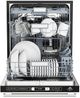FORNO® Romano Espresso 24" White Top Control Built In Dishwasher -1