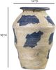 TOV Furniture Visha Blue/Cream Terracotta Decorative Vase-2