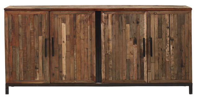 Jaipur Furniture Design Elements 4-Door Ironwood Sideboard-1
