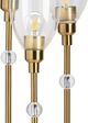 Crestview Collection Whitlock Brushed Triple Light Table Lamp-2