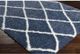 Surya Cloudy Shag Navy 2'x3' Throw Rug-2