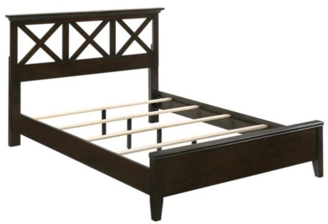 Bernards Nova II 3-Piece Cherry Queen X Full Bedroom Set-2