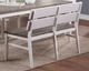 ECI Furniture La Sierra Distressed White/Grayish-Brown Bench-0