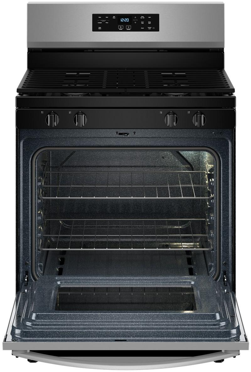 Whirlpool 30" Stainless Steel Freestanding Gas Range - Thumbnail 2