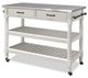 homestyles® General Line Off-White Kitchen Cart-0