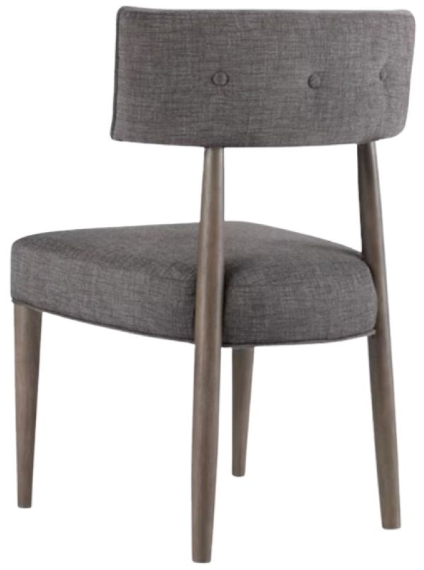 Hooker® Furniture Curata Edward Graphite/Mountain Modern Upholstered Dining Side Chair-2