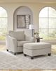 Benchcraft® Willarae Taupe Ottoman-1