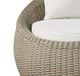 Outdoor Cuddler Chair and End Table Set-1