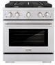 ZLINE Paramount 30" Stainless Steel Pro Style Dual Fuel Range-0