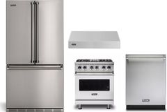 Viking® 4 Piece Stainless Steel Kitchen Package