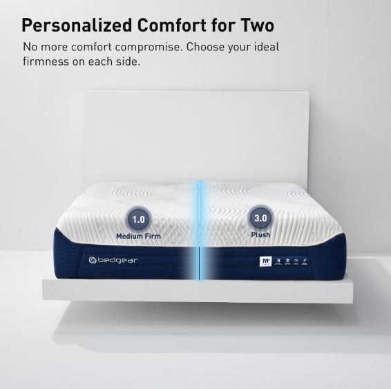 BEDGEAR® M3 Original Performance® 12" Hybrid Firm Tight Top King Mattress in a Box-4
