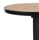 CabanaCoast® Customizable Kensington Wooden 48" Outdoor Round Pedestal Dining Table-1