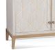 Bassett Mirror Perrine Brown/White Bar Cabinet-2