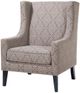 Olliix by Madison Park Beige/Natural Barton Wing Chair-0