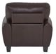 Homelegance® Rubin Dark Brown Chair-4