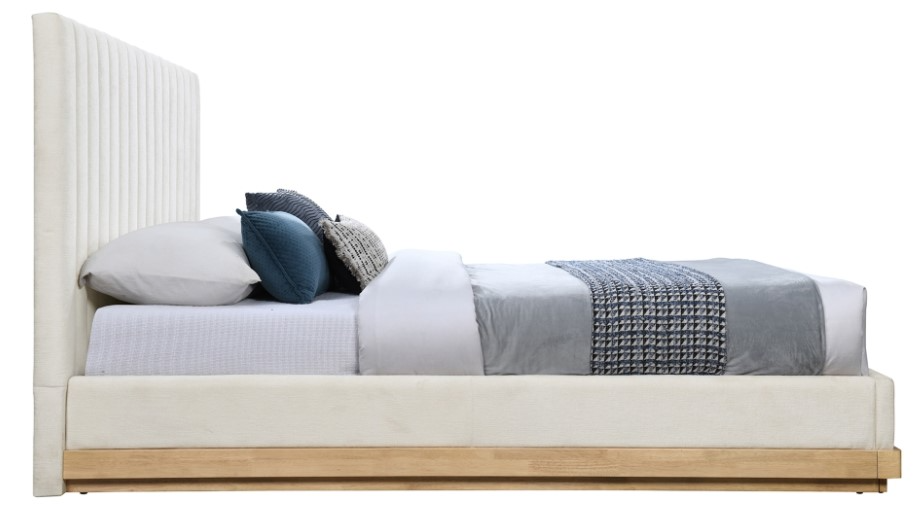 Meridian Furniture Emmet Upholstered Panel Bed