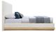 Meridian Furniture Emmet Cream/Natural Queen Upholstered Panel Bed-2