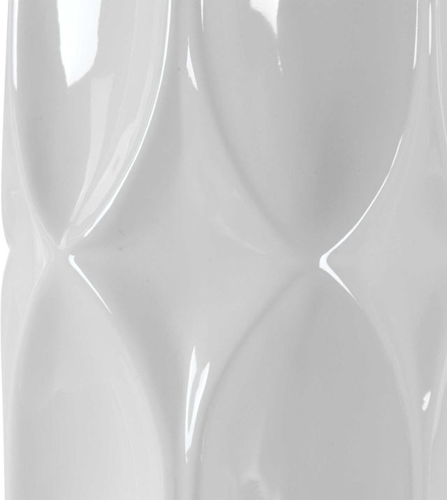Uttermost® Sinclair Glossy White Glaze Table Lamp-3