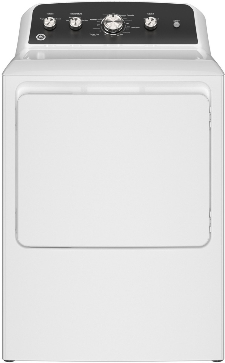 GE® 7.2 Cu. Ft. White Gas Dryer | Soll&rsquo;s Appliance Sale &amp; Repair 