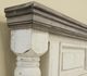 International Furniture Direct Stone Gray/White Queen Panel Bed-2