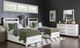 Legacy Kids Teen Dutton Toasted/White Twin Youth Panel Bed with Accents and Storage -1