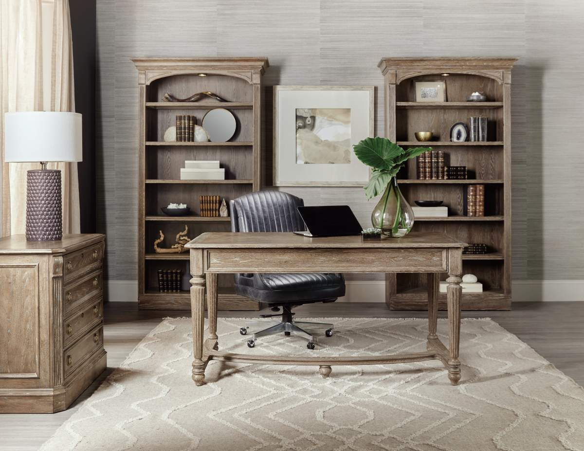 Hooker Furniture Work Your Way Sutter Claro Bookcase - Thumbnail 3
