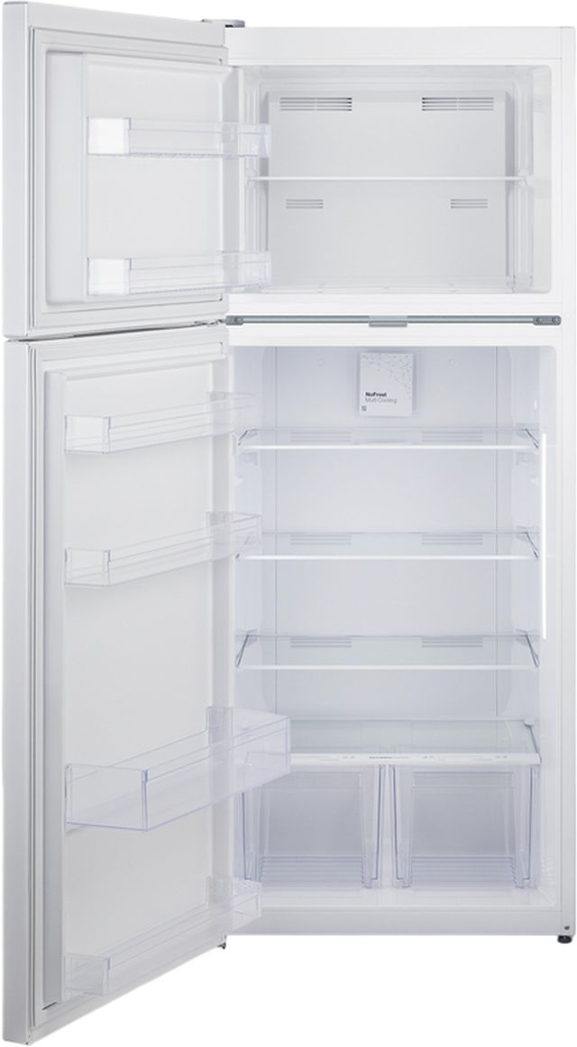 Summit® 28" 14.3 Cu. Ft. White Counter Depth Top Freezer Refrigerator-2