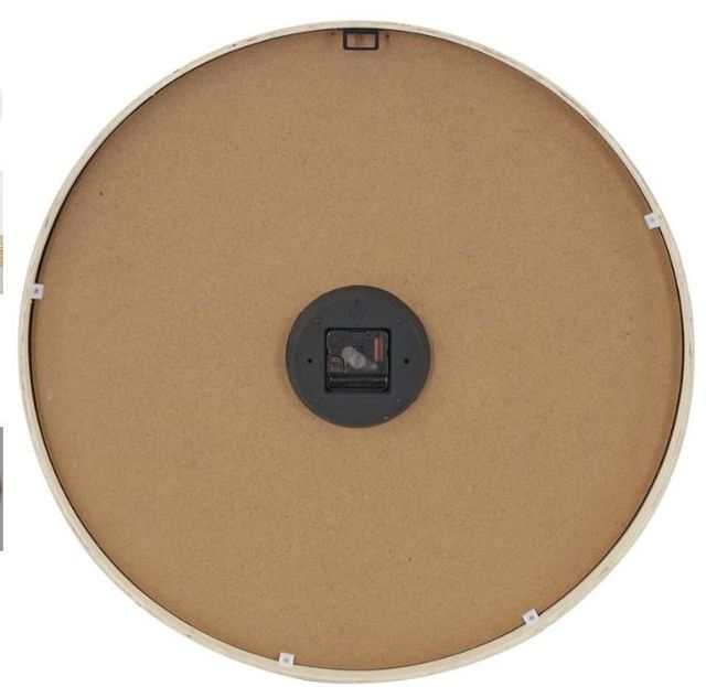 Deco Marche Brown Two-Toned Wall Clock-2