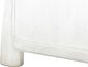 International Furniture Direct White Roots White Eastern King Platform Simple Bed-4
