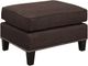 Elements International Erica Heirloom Chocolate Ottoman-0