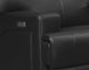 Mazin Furniture Sethos Black Power Reclining Loveseat with Center Console-3