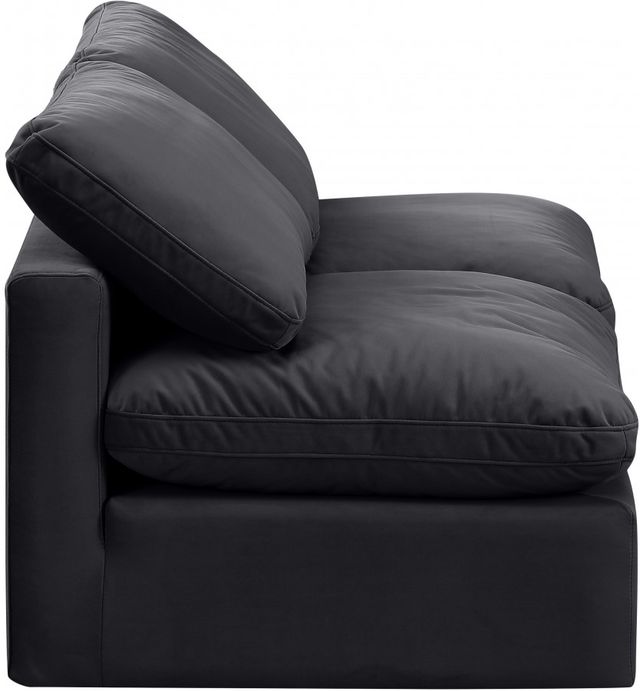 Meridian Furniture Indulge 2-Piece Black Velvet Sofa-3