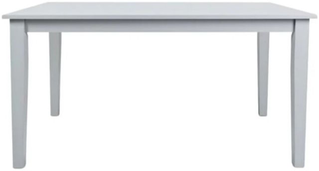 Jofran Inc. Simplicity Dove Gray Rectangle Dining Table-2