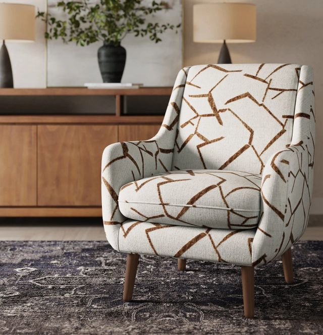 Jofran Inc. Lowry Brown Accent Chair-1